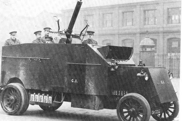 Pierce-Arrow armoured AA lorry