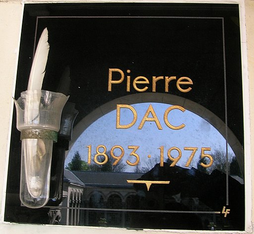 Pierre Dac - commemorative plaque