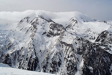 The Pirin mountain range