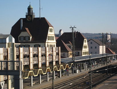 So kommt man zu Bahnhof Plochingen mit den Öffentlichen - Mehr zum Ort Hier