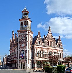 Das Rathaus von Pont-à-Vendin