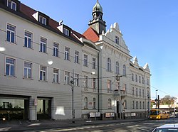 Prague 9 town hall in Vysočany