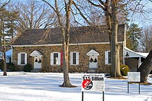 Providence Friends Meetinghouse in December 2010 Providence Friends Meeting Media.JPG