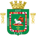 Escudo de armas de la provincia española de Puerto Rico durante la Primera República Española (1873-1874)