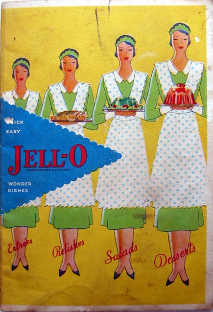 Jello vintage cookbook