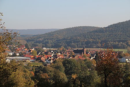 Röllfeld, Zentrum