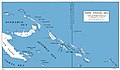 Map of southwest Pacific area in 1942-1943.