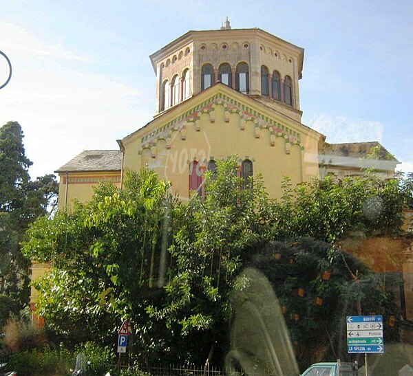 The former English church in Rapallo, St George's Church