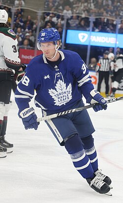 Rasmus Sandin playing with the Maple Leafs in 2022 (Quintin Soloviev).jpg
