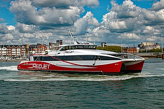 Red Jet 7 Isle of Wight passenger catamaran ferry