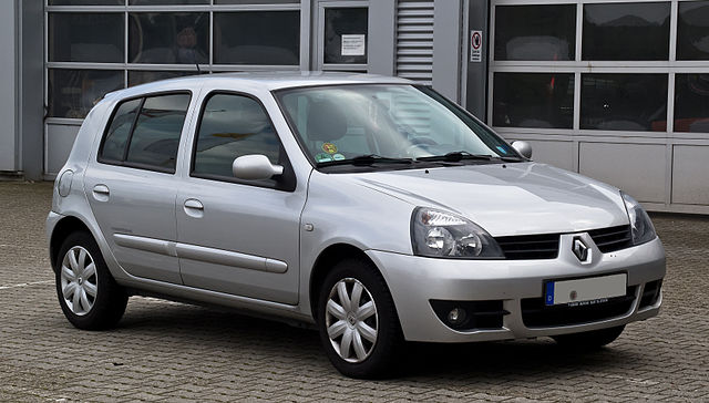 Renault Clio II, isolated on white background, 3 June 2015, Thessaloniki,  Greece Photos