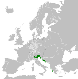 Repubblica di Venezia - Localizzazione