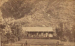 Thumbnail for File:Residence of William Mein Smith while he lived in Wellington. Town Acre 646, between Tinakori &amp; Grant Road, later 125 Grant Road.png