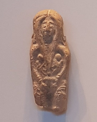 <span class="mw-page-title-main">Revadim Asherah</span> Bronze Age Canaanite fertility goddess figurine