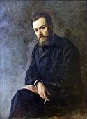 «Ritratto di G. I. Uspenskij» (Portret G. I. Uspenskogo), 1884, Museo di belle arti, Ekaterinburg