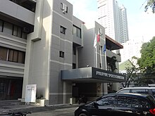 Facade of the PSC Administrative Building Rizal Memorial Complex - Philippine Sports Commission (Malate, Manila; 11-23-2019).jpg