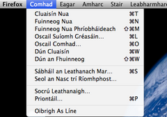 Roghchlár i bhFirefox as Gaeilge.png
