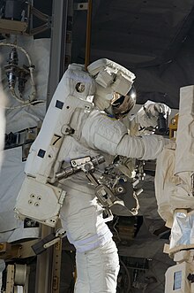 Ron Garan at work during EVA3 of STS-124.jpg