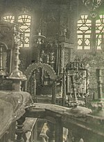 Rozdol (Rozdil), wooden synagogue - interior.jpg