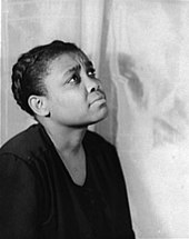 Ruby Elzy as Serena in the original Broadway production of Porgy and Bess (1935) Ruby Elzy (1935).jpg