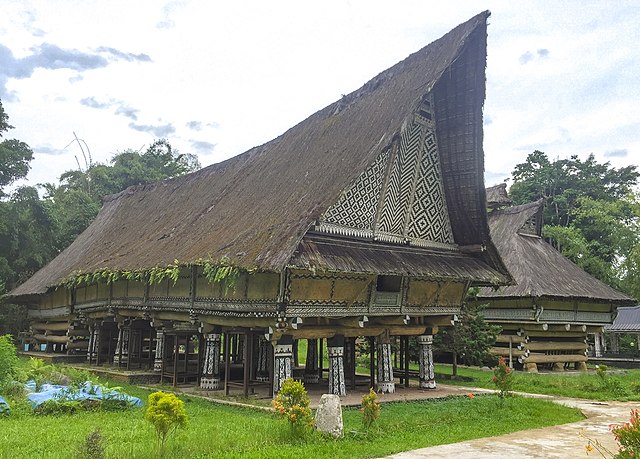 Traditional house in Simalungun North Sumatra