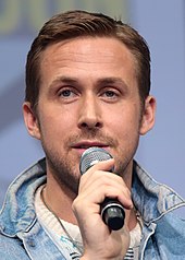 Gosling at the 2017 San Diego Comic-Con