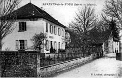 Sérezin-la Tour, mairie en 1908