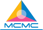 Second and former logo of MCMC, used from 2014 to 2020.