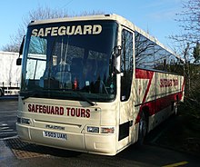 Plaxton Premiere bodied Dennis Javelin in January 2009 Safeguard Coaches S503 UAK.JPG