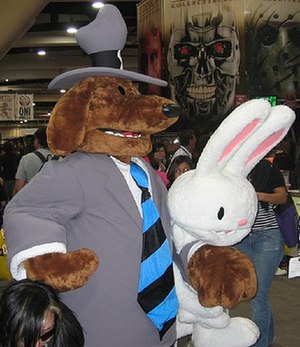 Sam and Max cosplay at Comic-Con International in 2007.