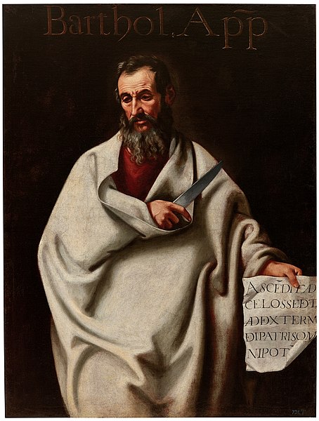 File:San Bartolomé, de Cristóbal García Salmerón (Museo del Prado).jpg