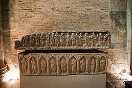 Le sarcophage.