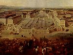 Slottet i Versailles, 1722.