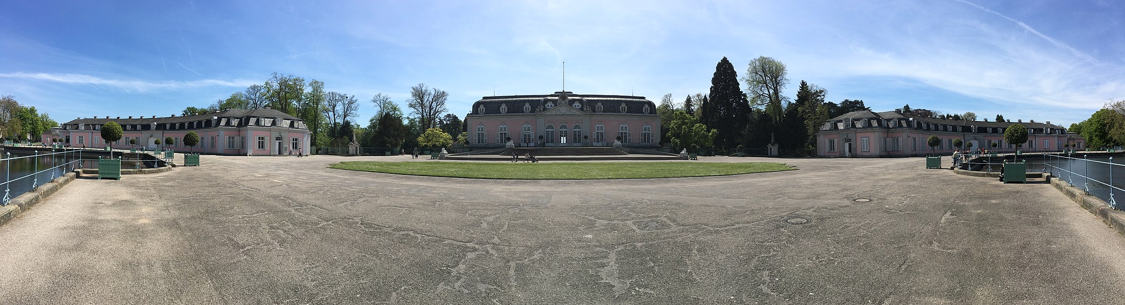 Schloss Benrath (Panorama)