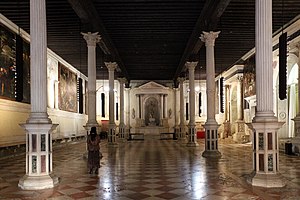 Scuola Grande Di San Rocco: Geschichte, Fassade, Die Säle der Scuola