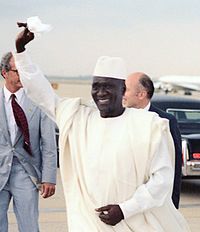 Touré hivatalos látogatásra az Egyesült Államokba érkezik 1982 júniusában
