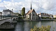 De église St-Maurice aan de Yonne in Sens