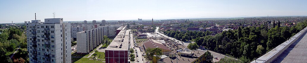 Panorama grada Sereda