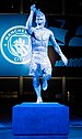 Sergio Aguero statue - Etihad Stadium.jpg