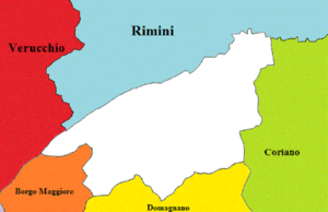 Saint-Marin Serravalle: Géographie, Urbanisme, Toponymie