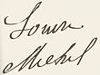 signature de Louise Michel