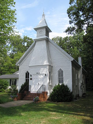 <span class="mw-page-title-main">Silverbrook Methodist Church</span> Historic church in Virginia, United States