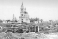Näkymä Kolminaisuuden kirkolle Goncharova-kadulta vuoden 1864 palon jälkeen.