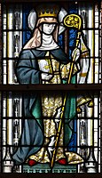 Gertrudis van Nijvel in de Sint-Martinusbasiliek