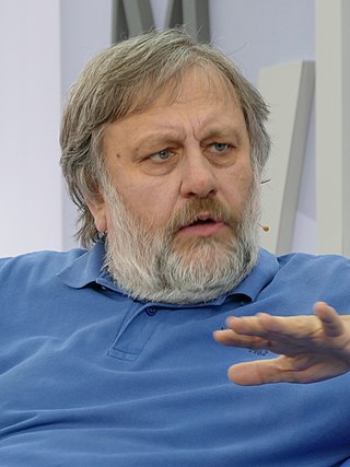 <span class="mw-page-title-main">Slavoj Žižek</span> Slovenian philosopher (1949)