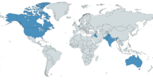 Map with M&P users in blue Smith & Wesson M&P Users.png