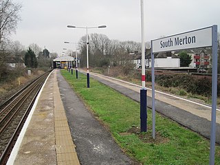 <span class="mw-page-title-main">South Merton railway station</span> National Rail station in London, England
