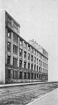Budova tiskárny v roce 1925