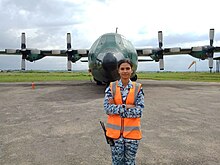 Bangladesh Emergency Crash and Rescue Section of MONUSCO Force, in Bunia, Ituri. Sqn Ldr Rista Binte Siddique, Officer-in-Charge of the Emergency Crash and Rescue Section of MONUSCO Force, in Bunia, Ituri.jpg