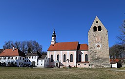 Kyrka i Wessobrunn.